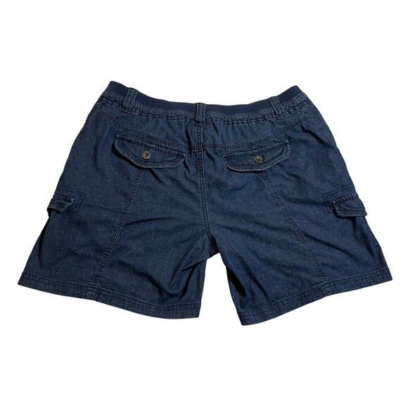 Style & Co. High Rise Cargo Shorts Size 12 Lightweight Casual Vacation Y2K - Picture 2 of 9